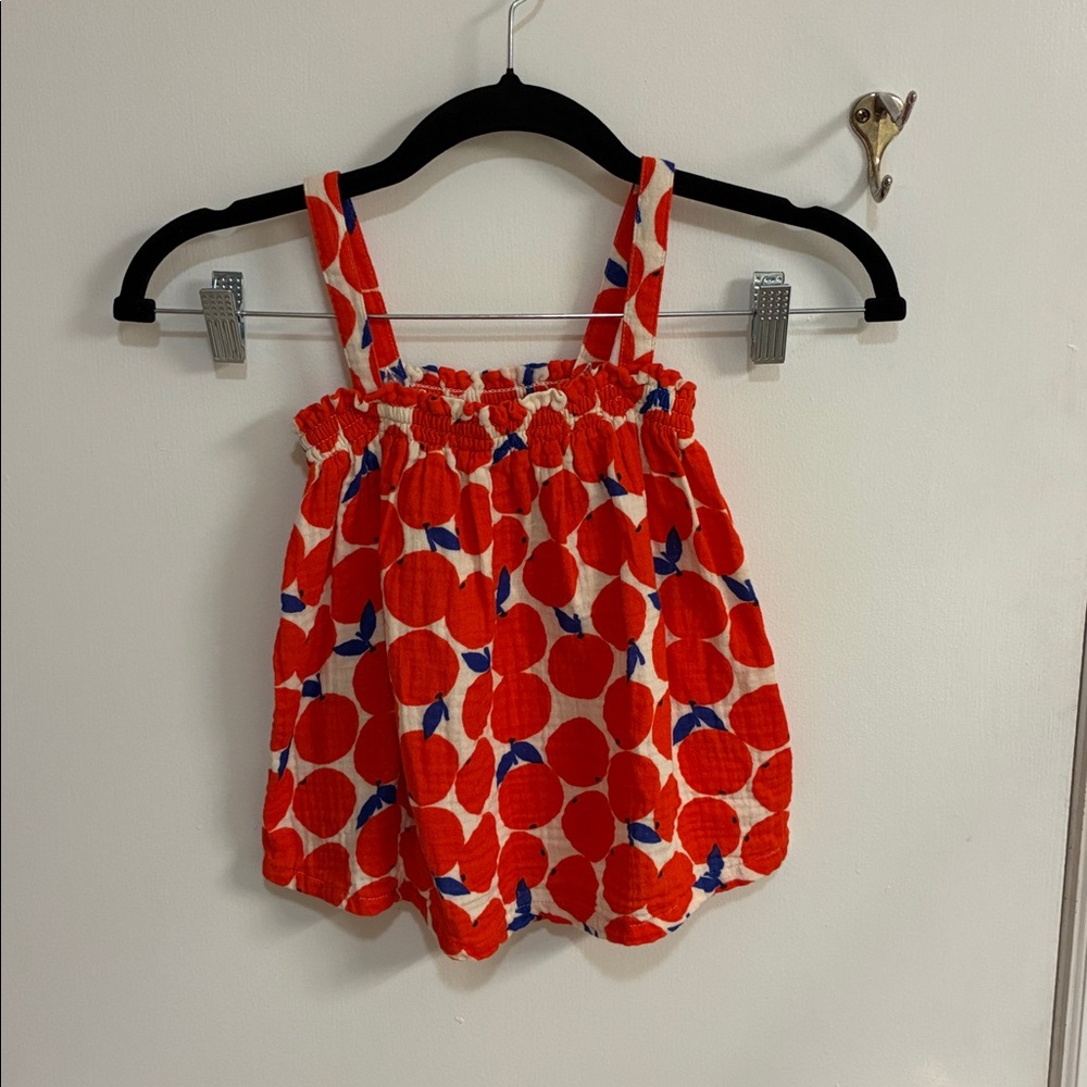 Hanna Andersson Orange Theme Dress in Sz 5